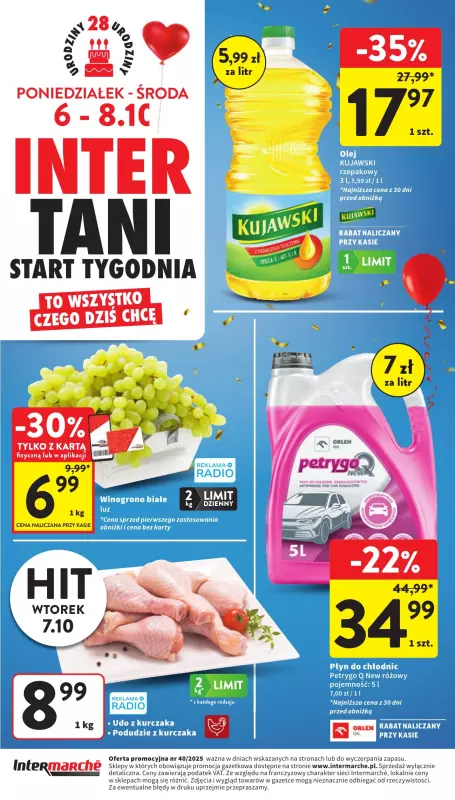 Intermarche - gazetka promocyjna Gazetka od czwartku 02.10 do środy 08.10 - strona 48