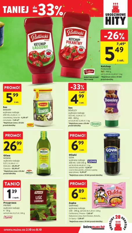 Intermarche - gazetka promocyjna Gazetka od czwartku 02.10 do środy 08.10 - strona 35