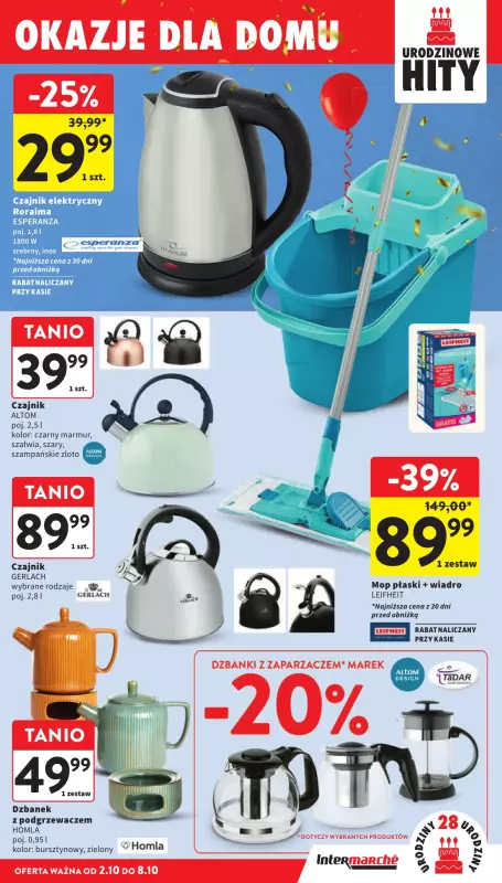 Intermarche - gazetka promocyjna Gazetka od czwartku 02.10 do środy 08.10 - strona 45