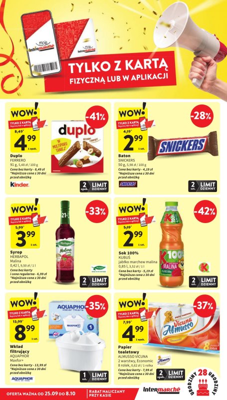 Intermarche - gazetka promocyjna Gazetka od czwartku 02.10 do środy 08.10 - strona 9