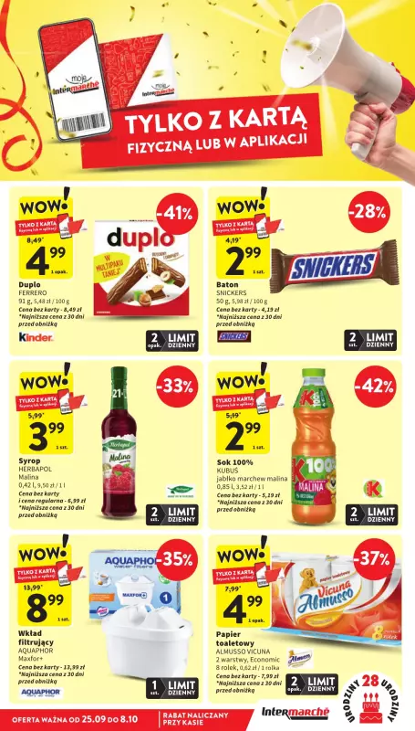 Intermarche - gazetka promocyjna Gazetka od czwartku 02.10 do środy 08.10 - strona 9