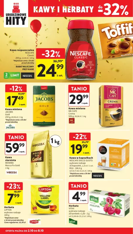 Intermarche - gazetka promocyjna Gazetka od czwartku 02.10 do środy 08.10 - strona 30