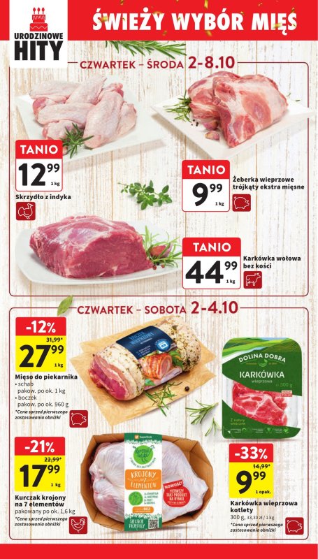 Intermarche - gazetka promocyjna Gazetka od czwartku 02.10 do środy 08.10 - strona 22