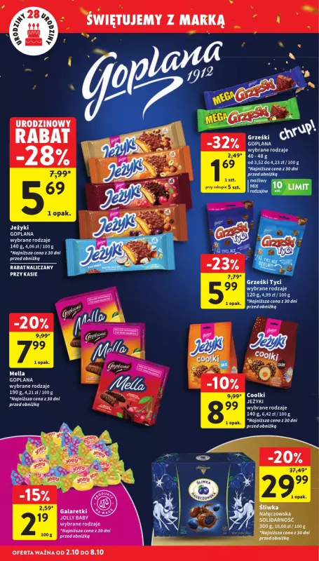 Intermarche - gazetka promocyjna Gazetka od czwartku 02.10 do środy 08.10 - strona 14