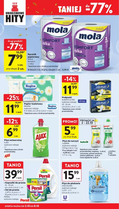Intermarche - gazetka promocyjna Gazetka od czwartku 02.10 do środy 08.10 - strona 42