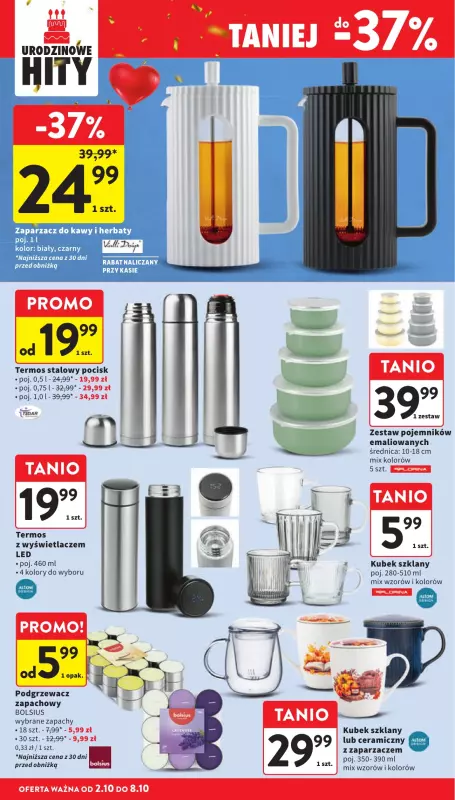 Intermarche - gazetka promocyjna Gazetka od czwartku 02.10 do środy 08.10 - strona 44
