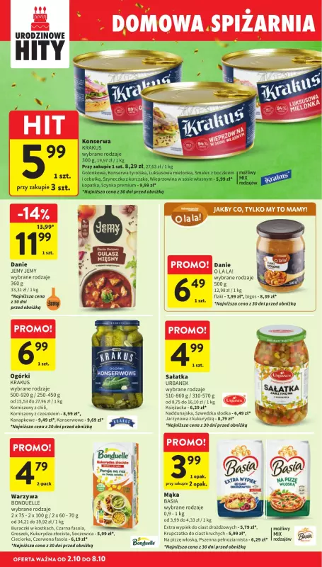 Intermarche - gazetka promocyjna Gazetka od czwartku 02.10 do środy 08.10 - strona 34