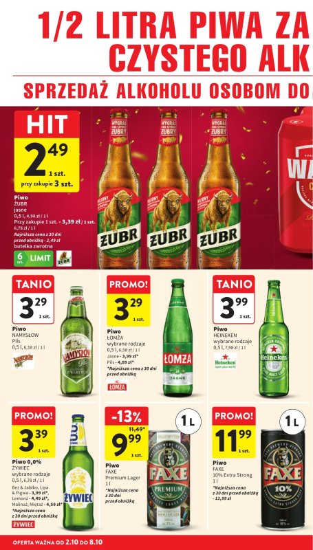 Intermarche - gazetka promocyjna Gazetka od czwartku 02.10 do środy 08.10 - strona 40