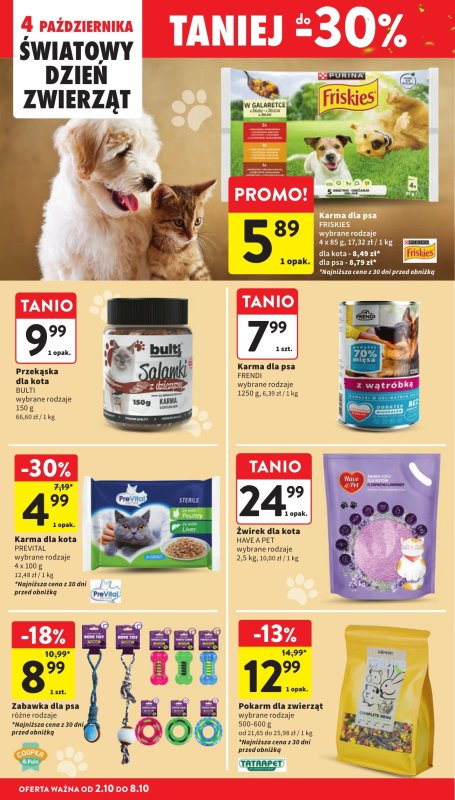 Intermarche - gazetka promocyjna Gazetka od czwartku 02.10 do środy 08.10 - strona 38