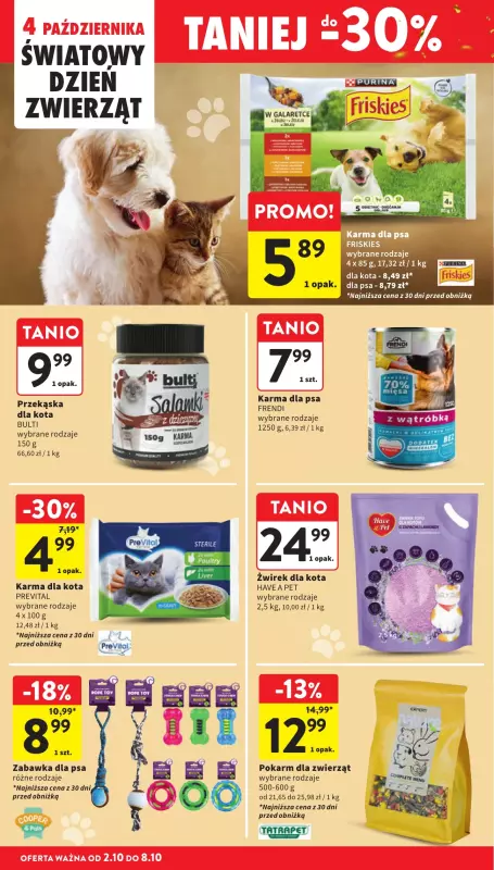 Intermarche - gazetka promocyjna Gazetka od czwartku 02.10 do środy 08.10 - strona 38