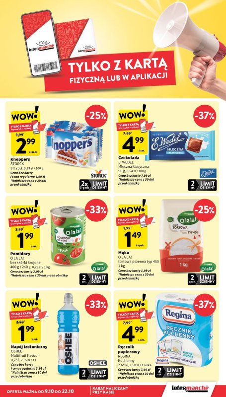 Intermarche - gazetka promocyjna Gazetka od czwartku 16.10 do środy 22.10 - strona 9