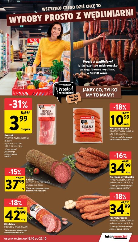 Intermarche - gazetka promocyjna Gazetka od czwartku 16.10 do środy 22.10 - strona 15