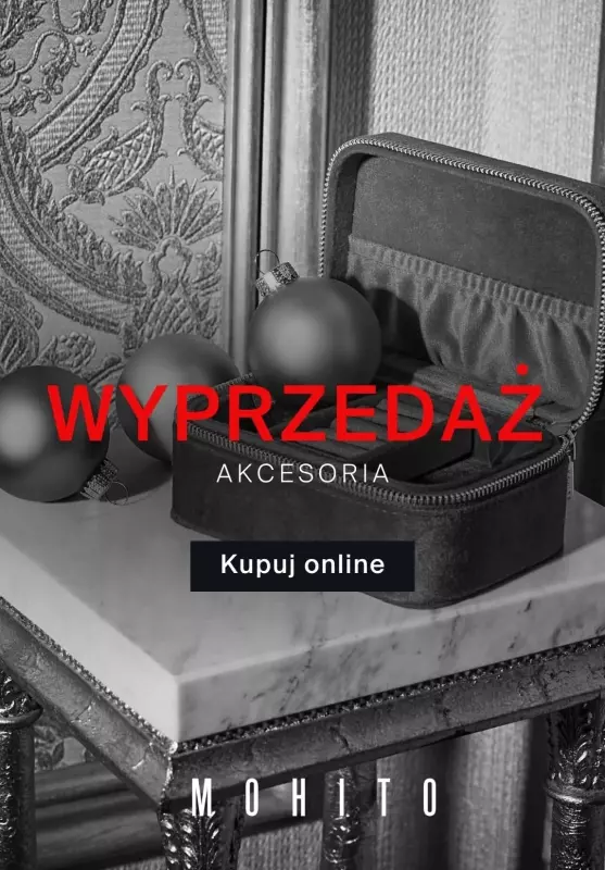 Mohito - gazetka promocyjna WYPRZEDAŻ - Akcesoria od 19,99 PLN od wtorku 30.01 do niedzieli 04.02