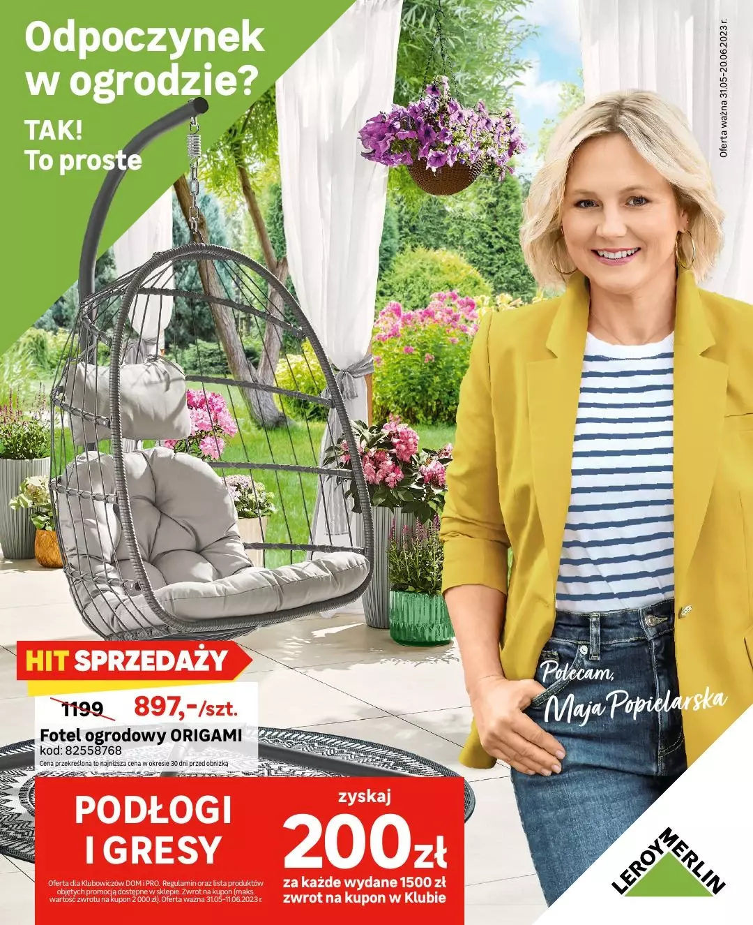 Leroy Merlin - gazetka promocyjna Gazetka od środy 31.05 do wtorku 20.06