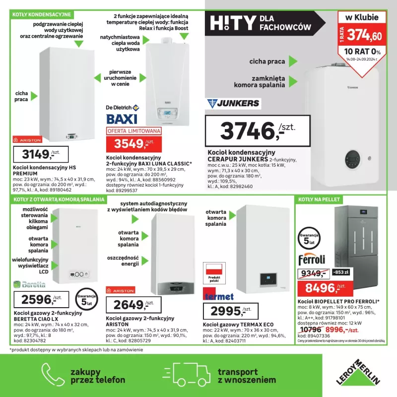 Leroy Merlin - gazetka promocyjna Gazetka Hity dla fachowców i nie tylko od czwartku 15.08 do wtorku 24.09 - strona 25