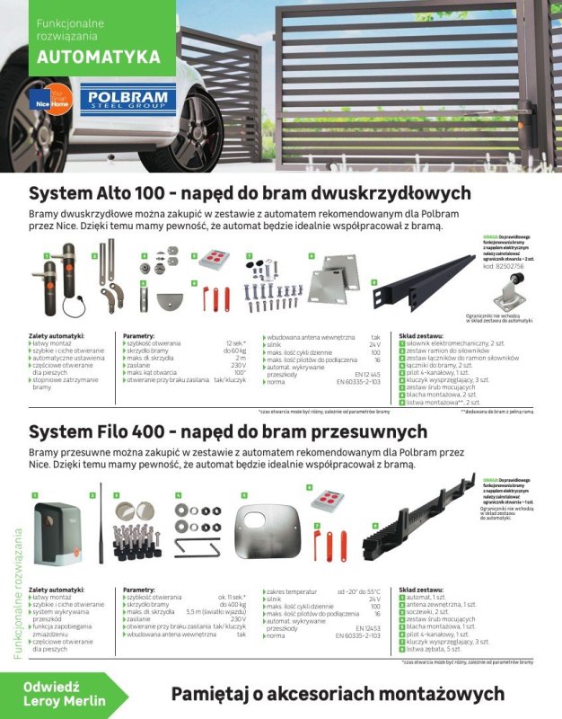 Leroy Merlin - gazetka promocyjna Katalog Ogrodzenia i domki narzędziowa 2025 od poniedziałku 10.03 do niedzieli 30.11 - strona 26