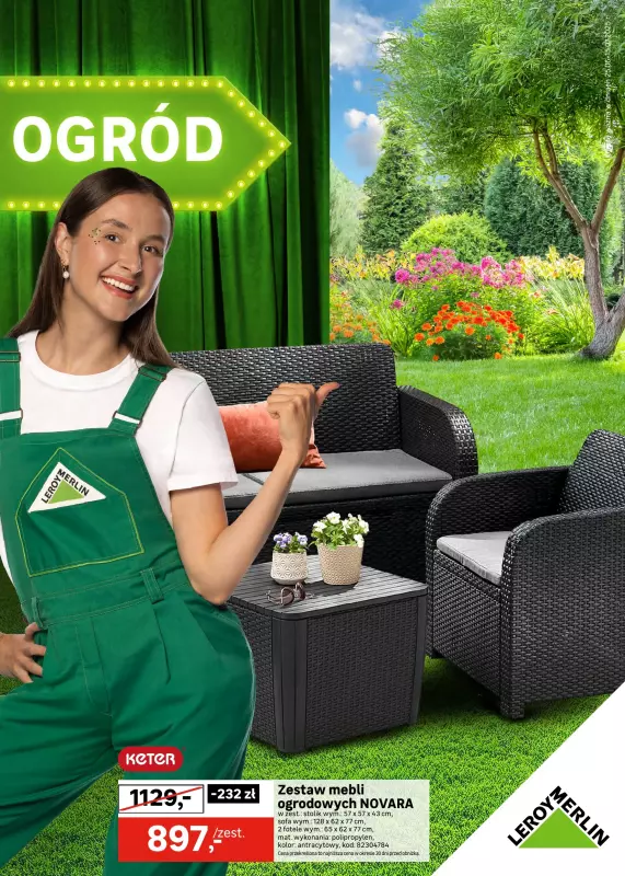 Leroy Merlin - gazetka promocyjna Gazetka od poniedziałku 30.06 do wtorku 15.07