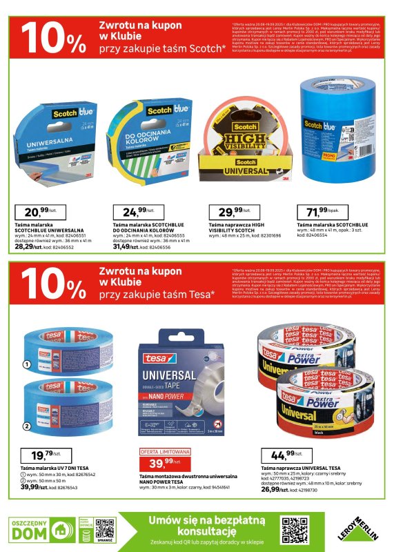 Leroy Merlin - gazetka promocyjna Katalog Hity dla fachowców od wtorku 26.08 do piątku 19.09 - strona 35