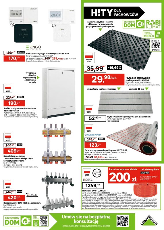 Leroy Merlin - gazetka promocyjna Katalog Hity dla fachowców od wtorku 26.08 do piątku 19.09 - strona 17
