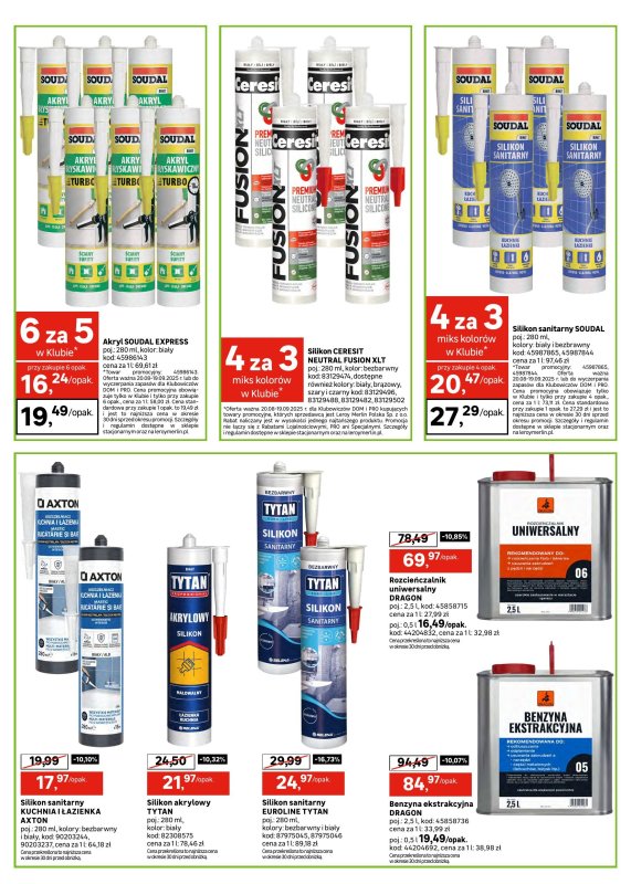 Leroy Merlin - gazetka promocyjna Katalog Hity dla fachowców od wtorku 26.08 do piątku 19.09 - strona 36