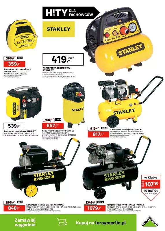 Leroy Merlin - gazetka promocyjna Katalog Hity dla fachowców od wtorku 26.08 do piątku 19.09 - strona 7