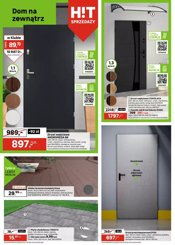 Leroy Merlin - gazetka promocyjna Gazetka od piątku 29.08 do wtorku 23.09 - strona 22