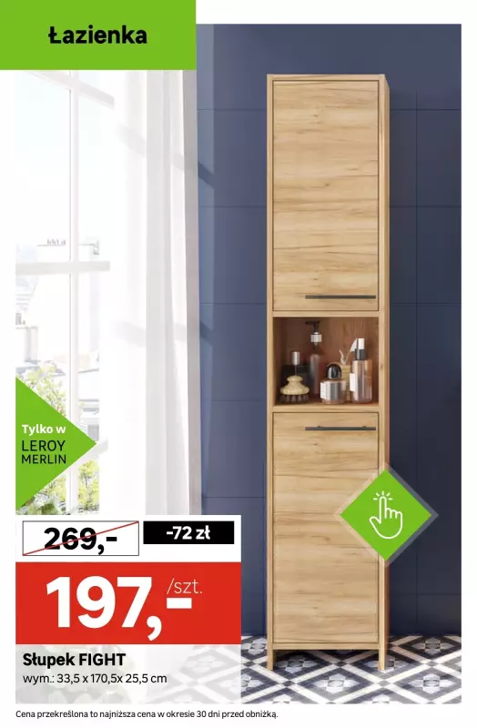 Leroy Merlin - gazetka promocyjna PROMOCJE - Łazienka   - strona 2