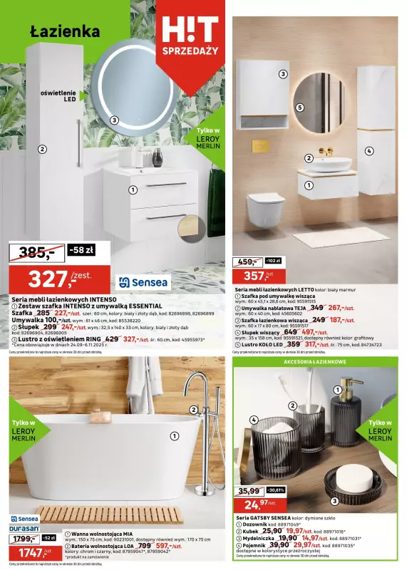 Leroy Merlin - gazetka promocyjna Gazetka od środy 15.10 do poniedziałku 17.11 - strona 2
