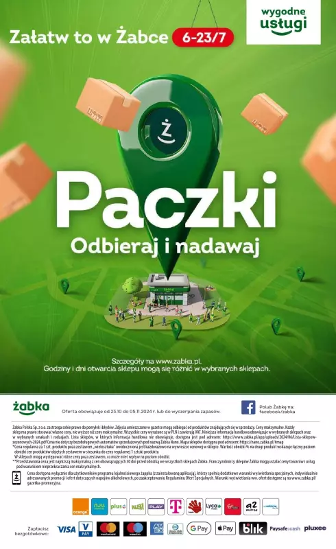 Żabka - gazetka promocyjna Gazetka od środy 23.10 do wtorku 05.11 - strona 66