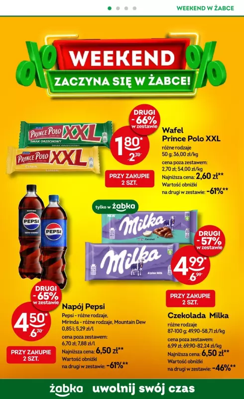 Żabka - gazetka promocyjna Gazetka weekendowa od czwartku 02.01 do poniedziałku 06.01 - strona 2