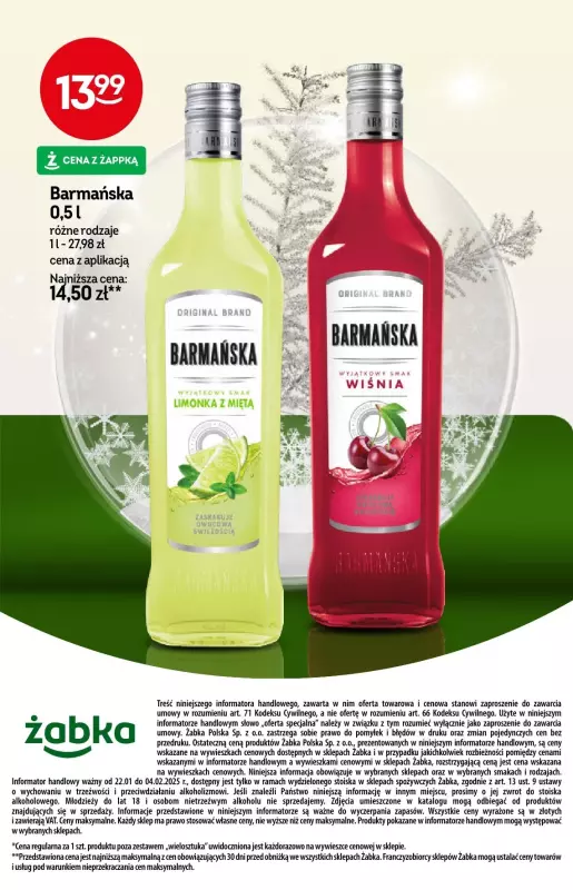 Żabka - gazetka promocyjna Katalog alkoholowy od środy 22.01 do wtorku 04.02 - strona 28