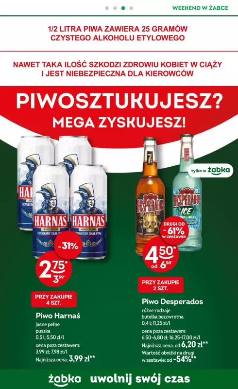 Żabka - gazetka promocyjna Gazetka weekendowa  do niedzieli 23.02 - strona 4