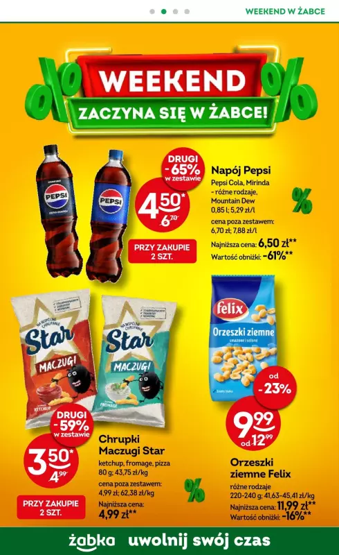 Żabka - gazetka promocyjna Gazetka weekendowa  do niedzieli 23.02 - strona 3