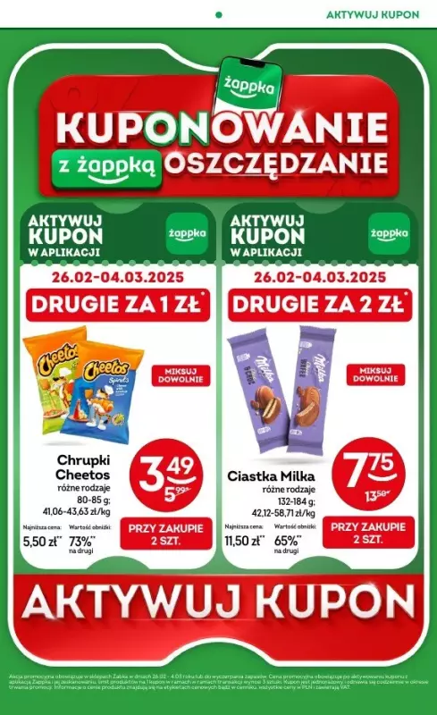 Żabka - gazetka promocyjna Gazetka od środy 26.02 do wtorku 11.03 - strona 7