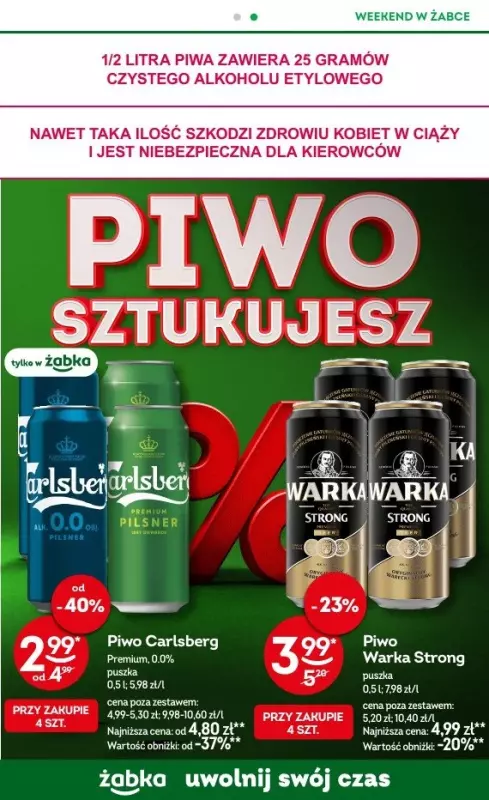 Żabka - gazetka promocyjna Gazetka weekendowa od piątku 28.02 do niedzieli 02.03 - strona 3