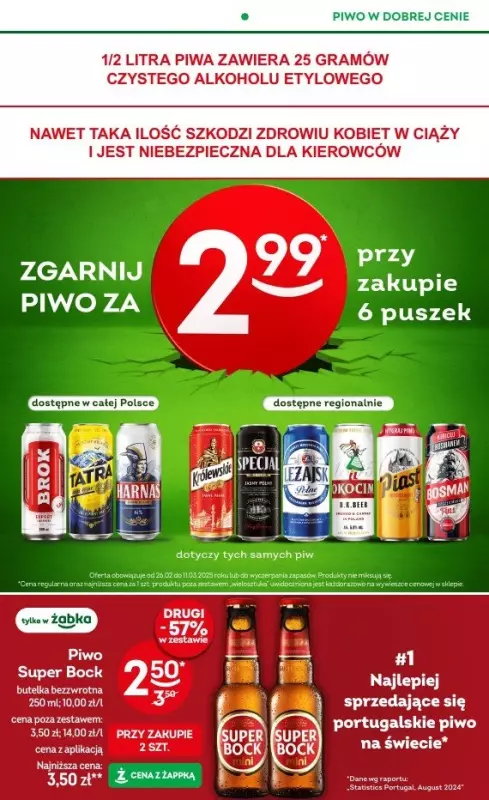 Żabka - gazetka promocyjna Gazetka od środy 26.02 do wtorku 11.03 - strona 23