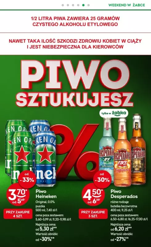 Żabka - gazetka promocyjna Gazetka weekendowa  do niedzieli 16.03 - strona 6