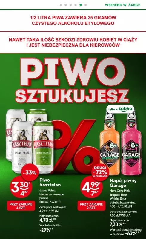 Żabka - gazetka promocyjna Gazetka weekendowa  do niedzieli 23.03 - strona 6