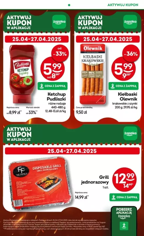 Żabka - gazetka promocyjna Gazetka od środy 23.04 do wtorku 06.05 - strona 33