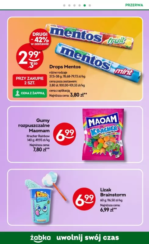 Żabka - gazetka promocyjna Gazetka od środy 23.04 do wtorku 06.05 - strona 70