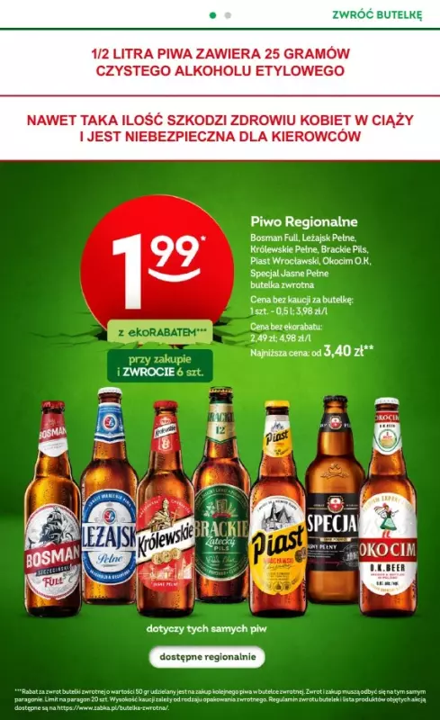 Żabka - gazetka promocyjna Gazetka od środy 23.04 do wtorku 06.05 - strona 16