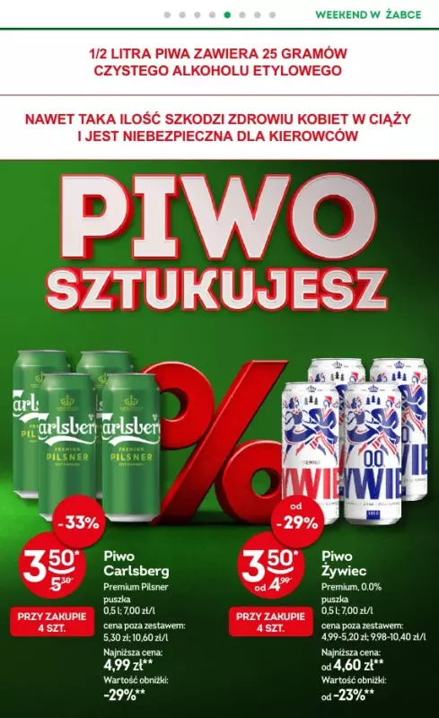 Żabka - gazetka promocyjna Gazetka weekendowa od piątku 02.05 do niedzieli 04.05 - strona 6