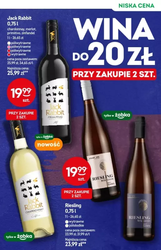 Żabka - gazetka promocyjna Katalog alkoholowy od środy 30.04 do wtorku 13.05 - strona 15