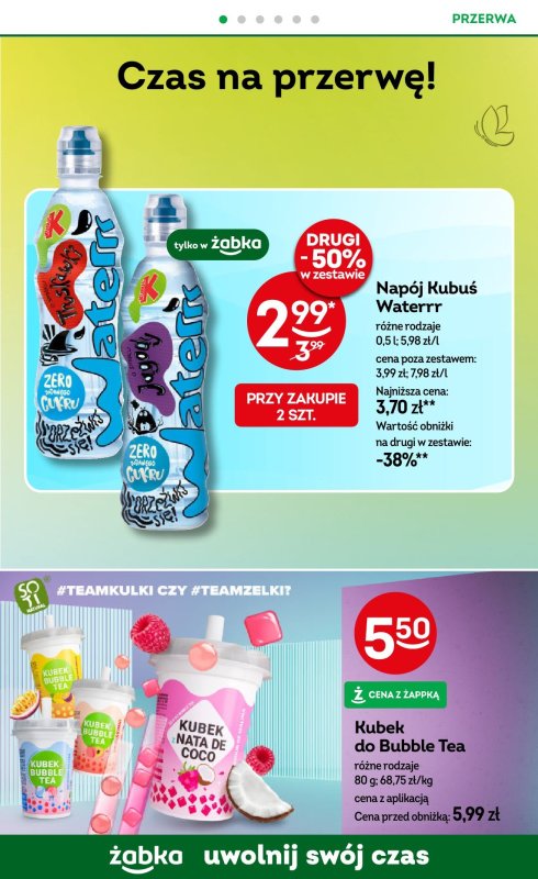 Żabka - gazetka promocyjna Gazetka od środy 07.05 do wtorku 20.05 - strona 62