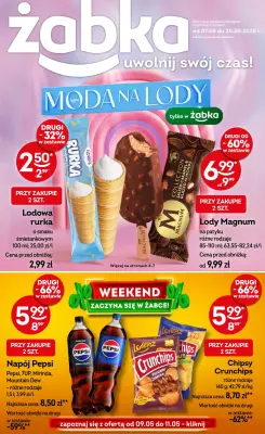 Żabka - gazetka promocyjna Gazetka od środy 07.05 do wtorku 20.05
