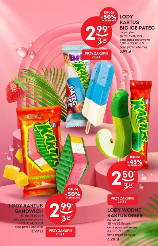 Żabka - gazetka promocyjna Katalog lodowy   - strona 2