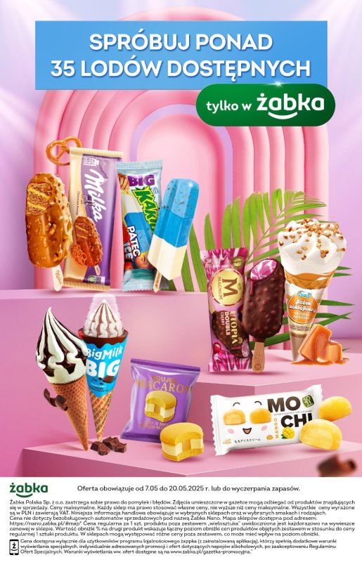 Żabka - gazetka promocyjna Katalog lodowy od środy 07.05 do wtorku 20.05 - strona 16