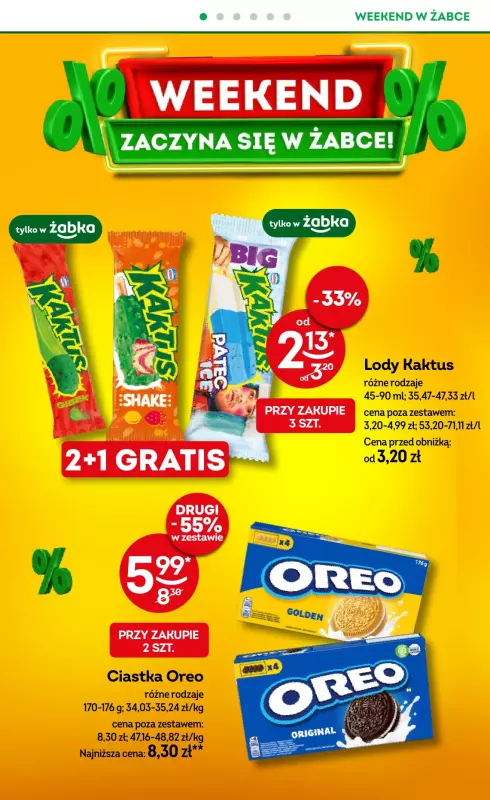 Żabka - gazetka promocyjna Gazetka weekendowa od piątku 09.05 do niedzieli 11.05 - strona 2