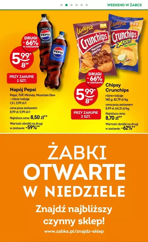 Żabka - gazetka promocyjna Gazetka weekendowa   - strona 3
