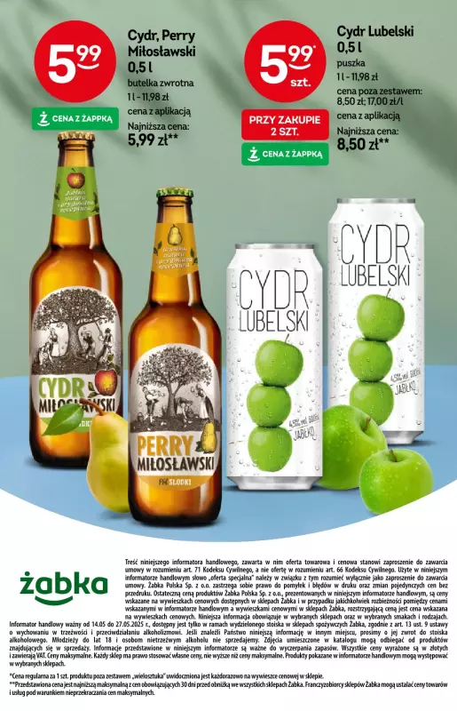Żabka - gazetka promocyjna Katalog alkoholi od środy 14.05 do wtorku 27.05 - strona 18